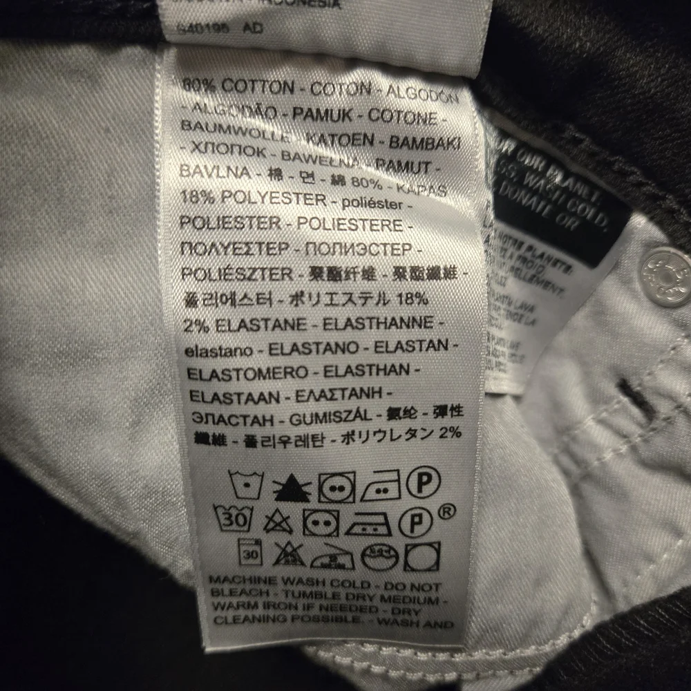 Levi's Black Slim Fit Jeans Versatile Style - Picture 3 of 10